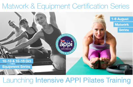 Launching APPI Pilates Intensive Training in Melbourne!