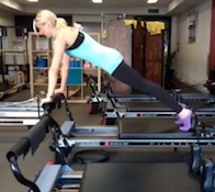 Long stretch on the reformer